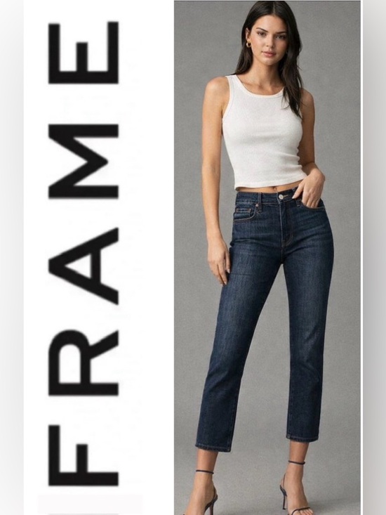 Frame Denim Denim - - Frame jeans Le Carçon Crop by Anthropologie - $220